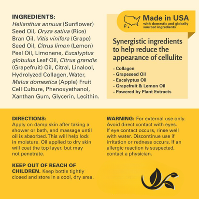 Celluva - Cellulite Firming Massage Oil