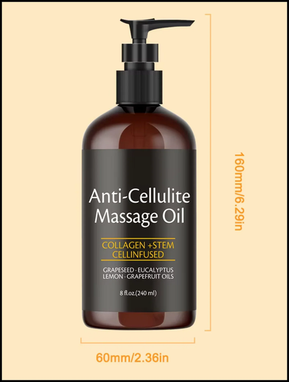 Firming Anti-Cellulite Body Oil with Collagen – 8 Fl Oz